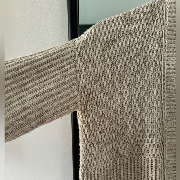 Lou & Grey Knit Cardigan Sweater in Oatmeal - Picture 5 of 8